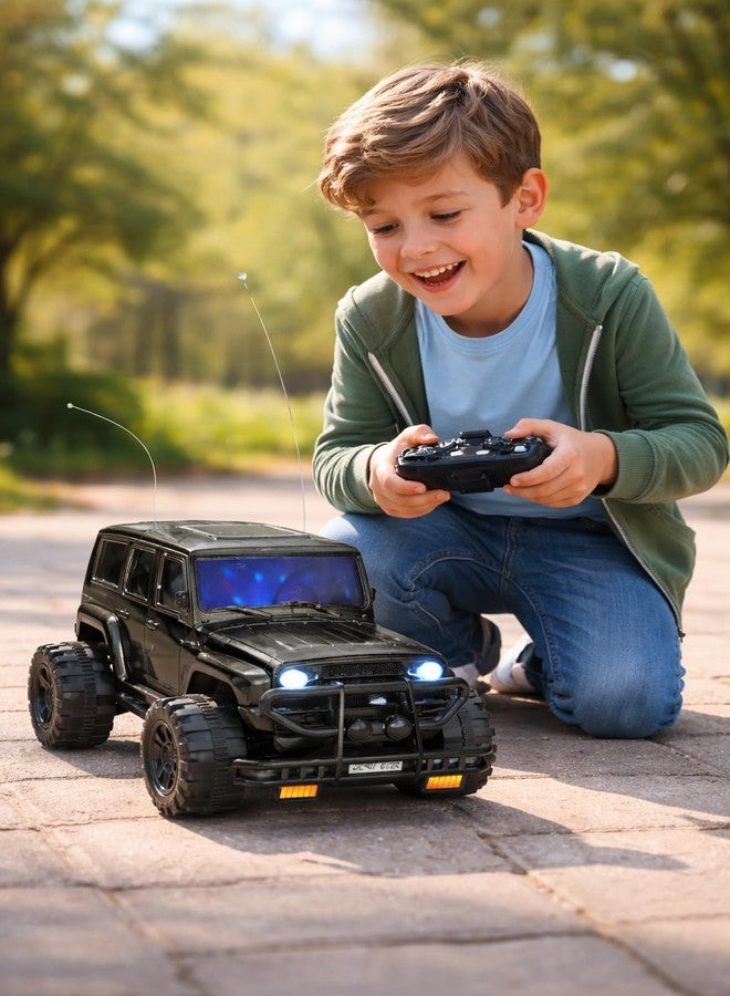 Unikkus Children car Jeep Toys for Kids Toy for Boys car Set for Boys 7-14 Years Jeep 3-4 Years Above, not Small Big Thar Cars Like Black Vehicle Light toycar Kids Cars 5 to 10 Years Gifts - Image 2